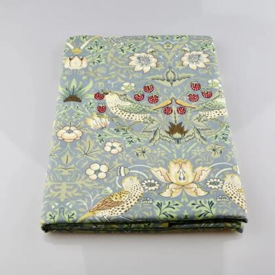 Le Chateau Textiles William Morris Blue Strawberry Thief Fabric - 132x178cm Tablecloth Le Chateau Textiles William Morris Blue Strawberry Thief Fabric - 132x178cm Tablecloth