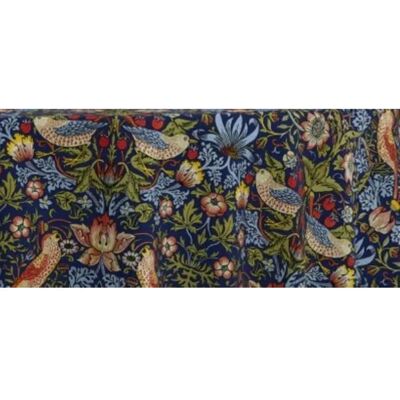 Le Chateau Textiles William Morris Navy Strawberry Thief Fabric Circle Tablecloth - Tablecloth Le Chateau Textiles William Morris Navy Strawberry Thief Fabric Circle Tablecloth - Tablecloth