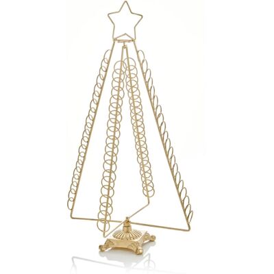 Premier Decorations - Christmas Tree Card Holder - Gold - 50 cm - Decorative item Premier Decorations - Christmas Tree Card Holder - Gold - 50 cm - Decorative item