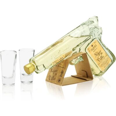 Hijos de Villa Tequila Reposado - Zilveren Tequila 38% Vol. 0,2l Cadeauset Hijos de Villa Tequila Reposado - Zilveren Tequila 38% Vol. 0,2l Cadeauset