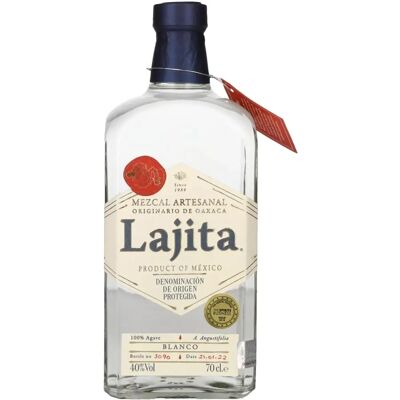 Lajita Mezcal Artesanal Blanco - Mexikanischer Handwerksmezcal, 0,7L, 40% Vol. Lajita Mezcal Artesanal Blanco - Mexikanischer Handwerksmezcal, 0,7L, 40% Vol.