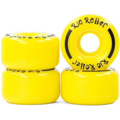 PU-hjul Rio Roller Coaster - 58x33mm, 82A - Rullskridskor PU-hjul Rio Roller Coaster - 58x33mm, 82A - Rullskridskor