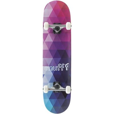 Enuff Geometric Purple 8inch Complete Skateboard - Skateboard Enuff Geometric Purple 8inch Complete Skateboard - Skateboard