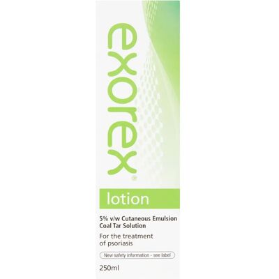 Exorex Brand 5% Coal Tar Lotion - Psoriasis Treatment Exorex Brand 5% Coal Tar Lotion - Psoriasis Treatment