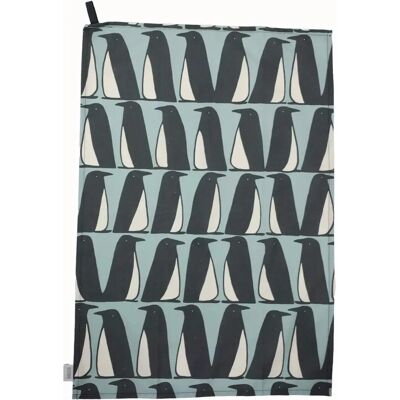 Scion Pedro Penguin Set of 2 Tea Towels - Ice Grey Scion Pedro Penguin Set of 2 Tea Towels - Ice Grey
