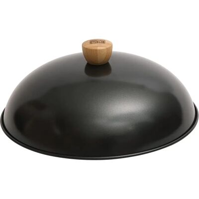 School of Wok 30cm karbonstål woklokk - Passer til 12 wokker School of Wok 30cm karbonstål woklokk - Passer til 12 wokker