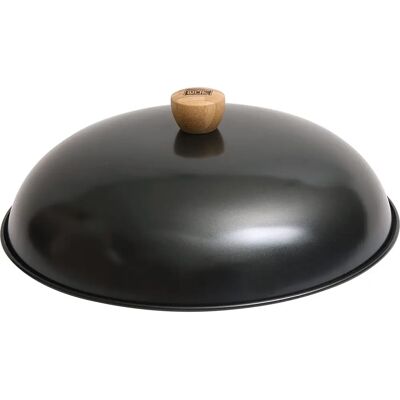 School of Wok karbonstål woklokk - Passer til 36cm wokker School of Wok karbonstål woklokk - Passer til 36cm wokker