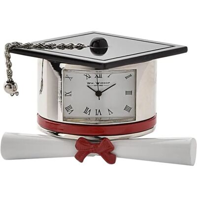 WIDDOP and Co. - Wm.Widdop Miniature Clock - Graduation Hat WIDDOP and Co. - Wm.Widdop Miniature Clock - Graduation Hat