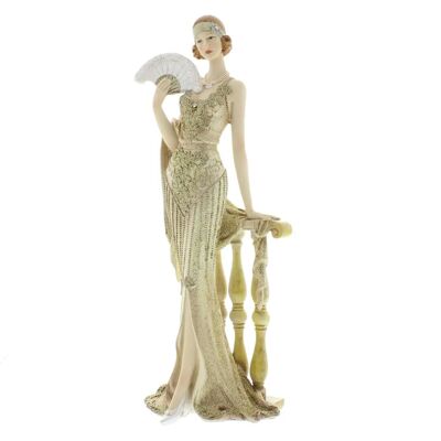 Widdop & Co. Octavia Broadway Belles Figurine - Holding Fan Widdop & Co. Octavia Broadway Belles Figurine - Holding Fan