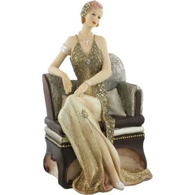 Widdop & Co. Figurine Valerie Broadway Belles - Assise sur un Chaiselongue - Publicité Widdop & Co. Figurine Valerie Broadway Belles - Assise sur un Chaiselongue - Publicité