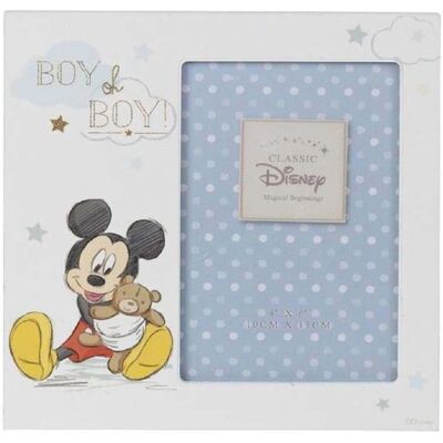 Cadre Photo Mickey Blanc de Disney - Cadre Photo - Publicité Cadre Photo Mickey Blanc de Disney - Cadre Photo - Publicité