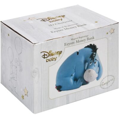 Modelo Disney Eeyore - Cofrinho de cerâmica - Azul - Poupança Modelo Disney Eeyore - Cofrinho de cerâmica - Azul - Poupança