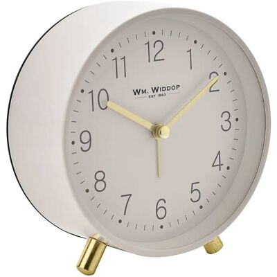 WIDDOP Weißer Wecker mit Goldfüßen - Wecker WIDDOP Weißer Wecker mit Goldfüßen - Wecker