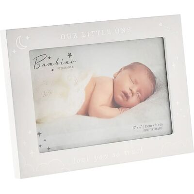 Juliana - Little One - Blanc - 6x4 - Cadre photo - Publicité Juliana - Little One - Blanc - 6x4 - Cadre photo - Publicité