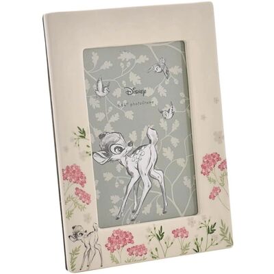 Moldura de cerâmica Disney Bambi - 10x15cm Moldura de cerâmica Disney Bambi - 10x15cm