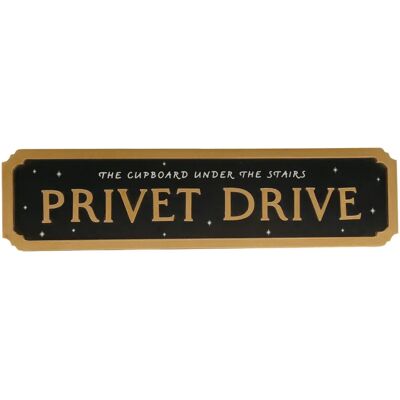 Warner Bros Harry Potter Alumni Panneau de Rue Privet Drive - Panneau de Rue - Publicité Warner Bros Harry Potter Alumni Panneau de Rue Privet Drive - Panneau de Rue - Publicité