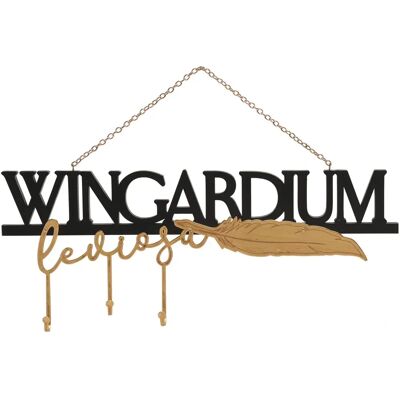 Harry Potter Alumni Wingardium Feitiço Placa - Placa Harry Potter Alumni Wingardium Feitiço Placa - Placa