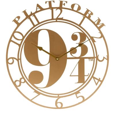 Reloj de Pared Harry Potter Alumni - Oro - 45cm Reloj de Pared Harry Potter Alumni - Oro - 45cm
