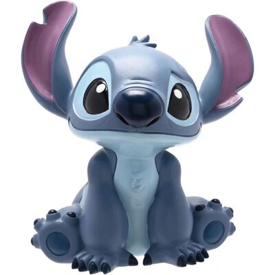 Disney Stitch Blå Pengeskab - 16cm - Resin Samling Disney Stitch Blå Pengeskab - 16cm - Resin Samling
