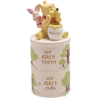 Disney Winnie the Pooh Baby's First Trinket Box White - Trinket Box Set Disney Winnie the Pooh Baby's First Trinket Box White - Trinket Box Set