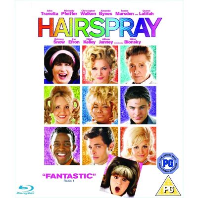 John Travolta Hairspray Blu-Ray - Blu-Ray Movie - Publicité John Travolta Hairspray Blu-Ray - Blu-Ray Movie - Publicité