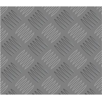 STORMGUARD 18AM034 Aluminum Checker Plate - Set of 2 STORMGUARD 18AM034 Aluminum Checker Plate - Set of 2