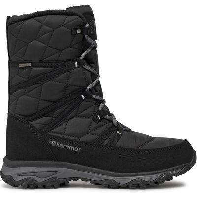 Karrimor Polar Quilt Damen-Winterstiefel - Ganzjährig, Schwarz, Größe 5 UK Karrimor Polar Quilt Damen-Winterstiefel - Ganzjährig, Schwarz, Größe 5 UK