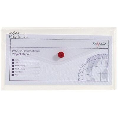 Snopake 11154X Report Cover - Foolscap - Transparent Snopake 11154X Report Cover - Foolscap - Transparent