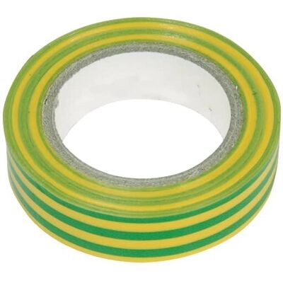 Ruban PVC Advance Tapes AT 7 - Vert/Jaune, 10m, 15mm - Publicité Ruban PVC Advance Tapes AT 7 - Vert/Jaune, 10m, 15mm - Publicité