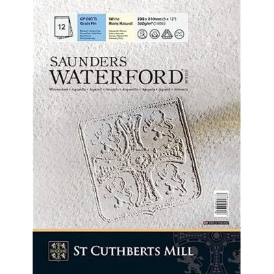 Saunders Waterford finkornigt bomull akvarellpapper - Akvarellpapper Saunders Waterford finkornigt bomull akvarellpapper - Akvarellpapper