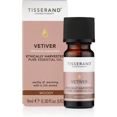 Tisserand Vetiver Essential Oil - 9ml Tisserand Vetiver Essential Oil - 9ml