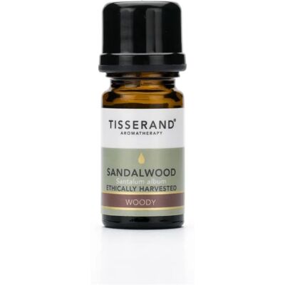Tisserand Aromatherapy Sandalwood Wild Crafted Essential Oil - Essential Oil Tisserand Aromatherapy Sandalwood Wild Crafted Essential Oil - Essential Oil