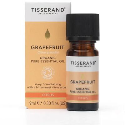 Tisserand Tisserand Aromatherapy Organic Essential Oil 9ml - Grapefruit Tisserand Tisserand Aromatherapy Organic Essential Oil 9ml - Grapefruit
