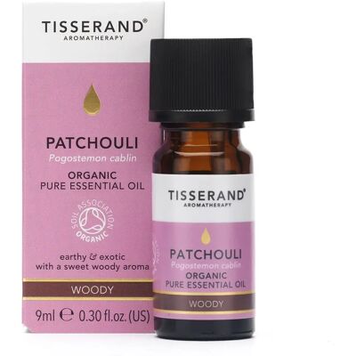Tisserand Organic Patchouli Essential Oil - 9ml Tisserand Organic Patchouli Essential Oil - 9ml