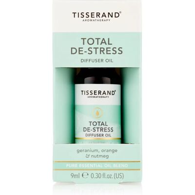 Tisserand Aromatherapy Total De-Stress Diffuser Oil - 9ml Tisserand Aromatherapy Total De-Stress Diffuser Oil - 9ml