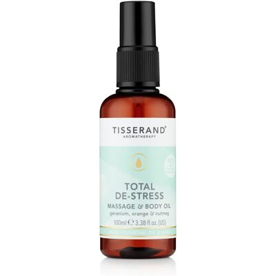 Tisserand Total De-Stress Massage & Body Oil 100ml Tisserand Total De-Stress Massage & Body Oil 100ml