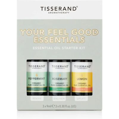 Tisserand Aromatherapy Peppermint Rosemary Lemon Essential Oil Kit - Essential Oil Kit Tisserand Aromatherapy Peppermint Rosemary Lemon Essential Oil Kit - Essential Oil Kit
