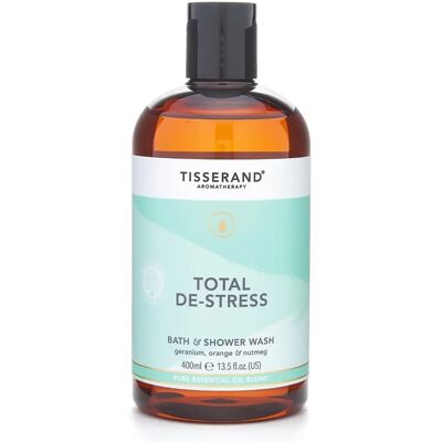 Tisserand Aromatherapy De-stress Bath and Shower Wash 400ml Tisserand Aromatherapy De-stress Bath and Shower Wash 400ml