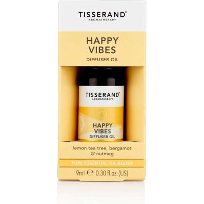 Tisserand Aromatherapy Happy Vibes Diffuser Oil - 9ml Tisserand Aromatherapy Happy Vibes Diffuser Oil - 9ml