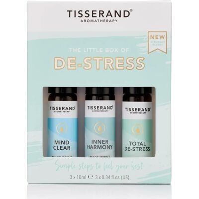 Tisserand Aromatherapy Small De-Stress Set - 3 x 10ml Essential Oils Roller Tisserand Aromatherapy Small De-Stress Set - 3 x 10ml Essential Oils Roller