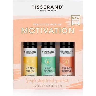 Tisserand The Little Box of Motivation - Essential Oils Set Tisserand The Little Box of Motivation - Essential Oils Set
