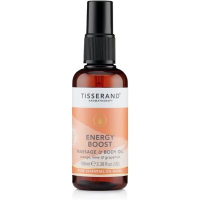 Tisserand Energy Boost Massage & Body Oil - Massage & Body Oil Tisserand Energy Boost Massage & Body Oil - Massage & Body Oil
