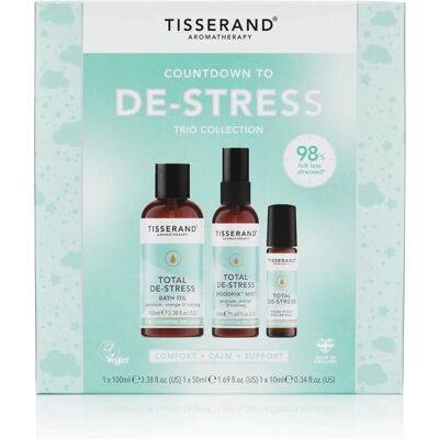 Tisserand Aromatherapy - De-Stress Trio Bath Oil Collection Tisserand Aromatherapy - De-Stress Trio Bath Oil Collection