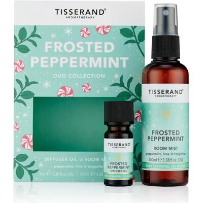 Tisserand Aromatherapy Frosted Peppermint Duo Kit - Diffuser Oil & Room Mist Tisserand Aromatherapy Frosted Peppermint Duo Kit - Diffuser Oil & Room Mist