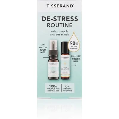 Tisserand De-Stress Routine Duo - Stress Relief Essential Oils Tisserand De-Stress Routine Duo - Stress Relief Essential Oils