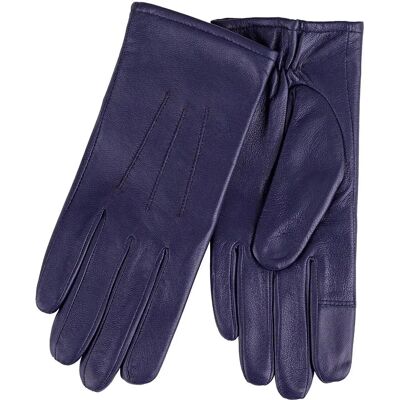 Gants en Cuir à Trois Points Totes Isotoner Femmes Noir Grand - Gants - Publicité Gants en Cuir à Trois Points Totes Isotoner Femmes Noir Grand - Gants - Publicité