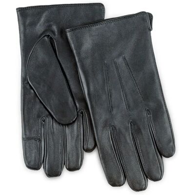 Totes Isotoner Mens Leather Water-Resistant 3 Point Gloves - Gloves Totes Isotoner Mens Leather Water-Resistant 3 Point Gloves - Gloves