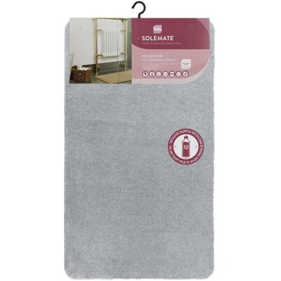 JVL - Solemate Eco-Bath Mat - Light Grey - Bath Mat JVL - Solemate Eco-Bath Mat - Light Grey - Bath Mat