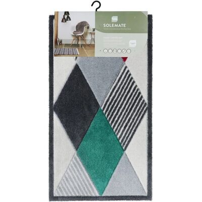 JVL SOLEMATE Hand Carved Gem Doormat 57x100cm - Doormat JVL SOLEMATE Hand Carved Gem Doormat 57x100cm - Doormat