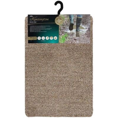 JVL Kensington Doormat - Dirt Barrier, 50x75cm, Brown JVL Kensington Doormat - Dirt Barrier, 50x75cm, Brown